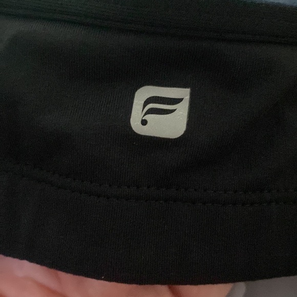 Fabletics Open Back Taupe Athletic Tank with Sewn in Sports Bra🤍🖤🤍 - Picture 3 of 7